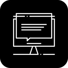 Communication Finance icon with black filled line style. contact, chat, message, support, connection, conversation, teamwork. Vector illustration