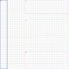 Layout from a cage with separate colored zones. Art is suitable for creating notebooks with a mathematical theme.