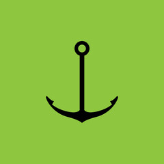 Anchor icon, vector image - vector