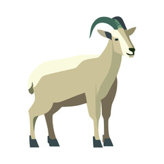 flat goat image
