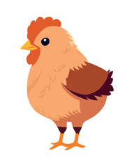 flat chick design