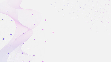 Abstract dots and lines connection molecules structure genetic, DNA, chemical, technology and science concept background.