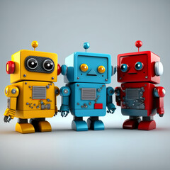 Fototapeta premium Robots