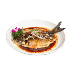 West Lake Fish in Vinegar Gravy,songsaoyu,Hangzhou Cuisine, Chinese Food