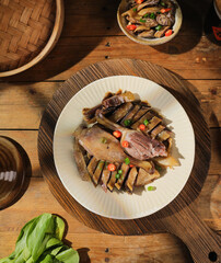 Wuwei Smoked Duck,Anhui cuisine, founded in China during the Qing Dynasty, one of the ten most famous dishes in China