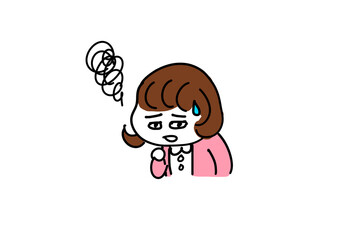 やばい雰囲気を感情女性