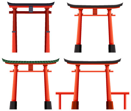 Set of Japanese Torei