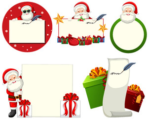 Festive Christmas Vector Icons Collection