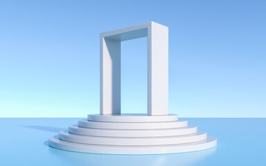 Minimal podium for product