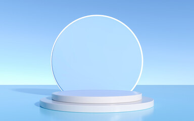 Minimal podium for product