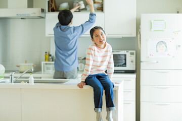 Obraz premium 女の子