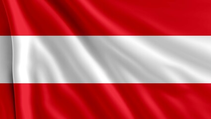 Austria flag, the close-up flag of Austria