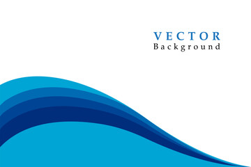 Blue background vector illustration lighting effect graphic for text.