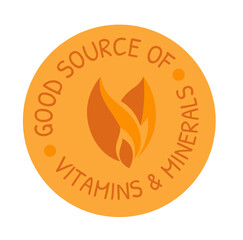 Good source of vitamins and minerals, product