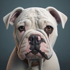 Preciosa imagen de vivos colores de tus compa&ntilde;eros mas fieles, los animales, disfruta de ella y de su tierna mirada