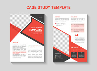 Case study template design