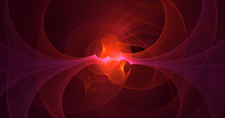 3D rendering abstract fantasy light fractal background
