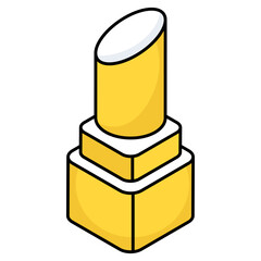 Perfect design icon of lipstick 