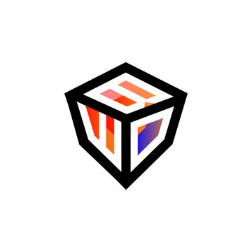 BWO letter logo abstract creative design. BWO unique design	