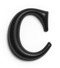 3d letter C