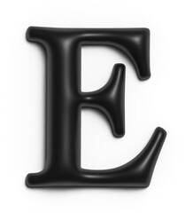 3d letter E