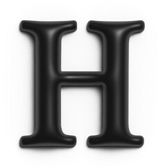3d letter H