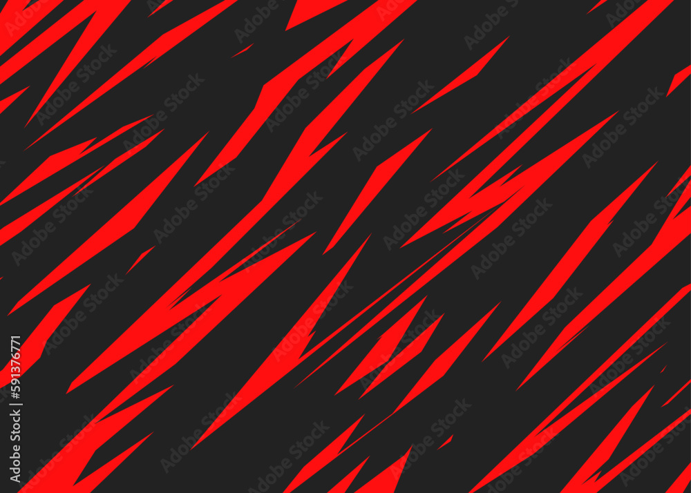Aufkleber Abstract background with seamless sharp and slash line pattern. Raw scratch pattern