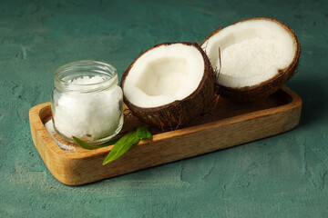 Product for beauty procedures, skin and body care - coconut oil