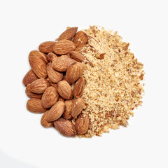 almond nuts, almond nuts puree