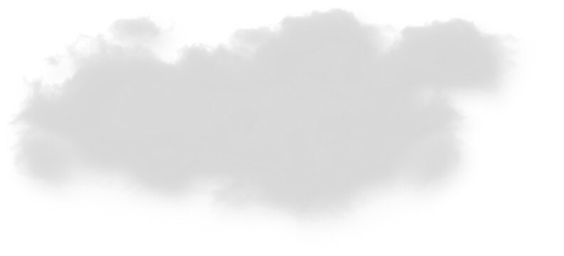 cloud elements floating in the air, graphic assets for various design needs