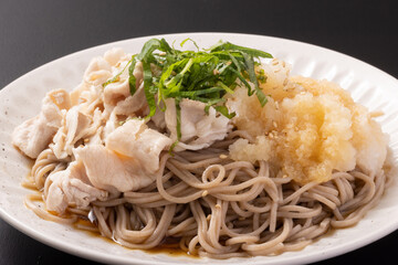 豚しゃぶおろし蕎麦