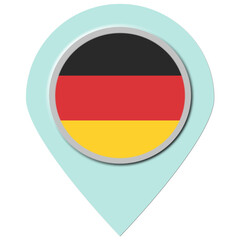 Germany Location Pin