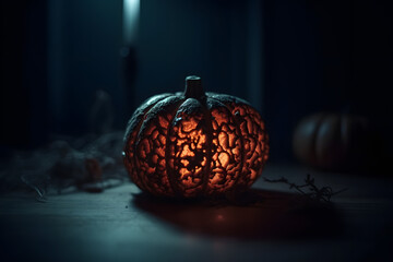 Halloween wallpaper for invitations, promotions, information and much more, made with generative AI
