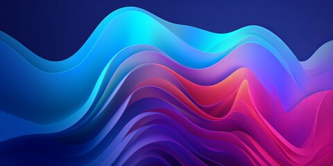 Blend gradient bend background for digital wallpaper design. Space background. Vibrant gradient mesh. Bright modern texture. Abstract lines background. Minimal style. Trendy color wave.