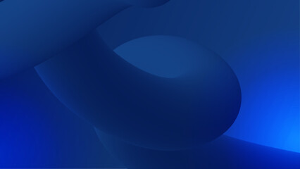 Vector blue abstract geometric shapes background