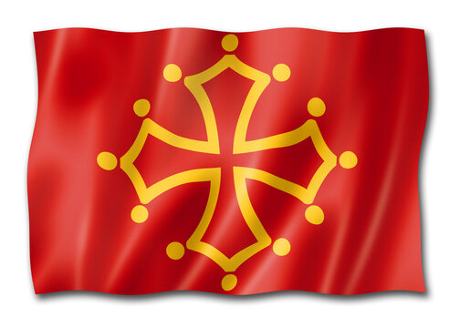 Midi-Pyrenees Region flag, France