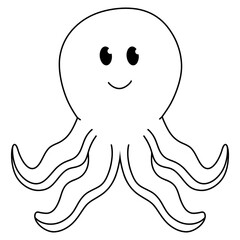 cartoon octopus