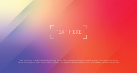 Abstract colorful holographic gradient background design. vector illustration