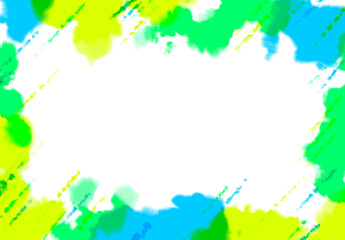 水彩蛍光スプレッド背景