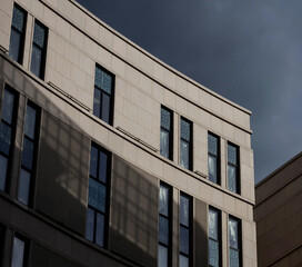 Facade of a modern building