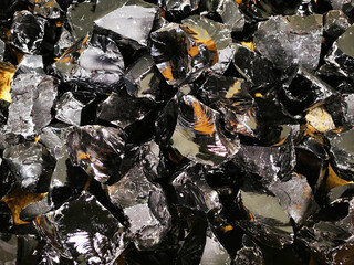 obsidian mineral texture