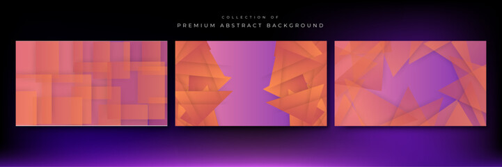 Fototapeta premium Vector colorful gradient dynamic abstract lines background