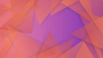 Vector colorful abstract geometric shapes background