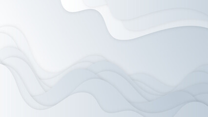 Modern white grey gray abstract presentation background with stripes lines