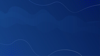 Modern blue abstract presentation background with stripes lines