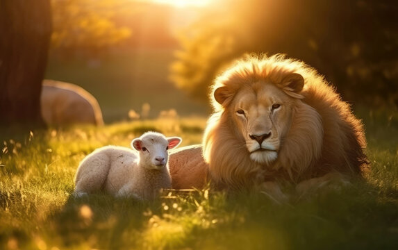 Lion And Lamb Photos Download The BEST Free Lion And Lamb Stock Photos   HD Images