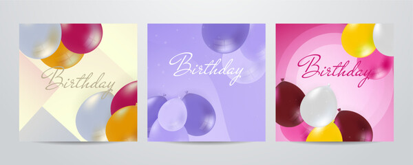 Happy birthday vector banner template. Happy birthday to you greeting text in gold frame empty space with gifts and confetti celebration elements for elegant birth day card design. Vector illustration