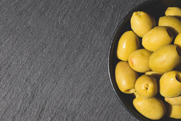Olives in a bowl