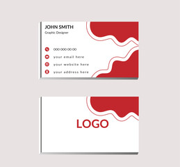 vector creative and modern business card.