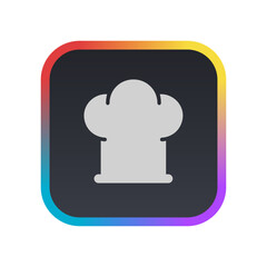 Chef Hat - Pictogram (icon) 